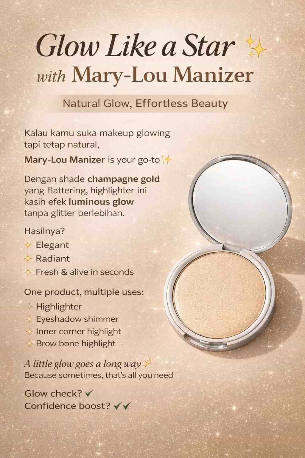Glow Like a Star with Mary-Lou Manizer
