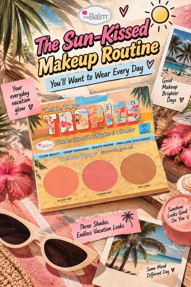 The Sun-Kissed Makeup Routine You'll Want to Wear Every Day (Tropics)