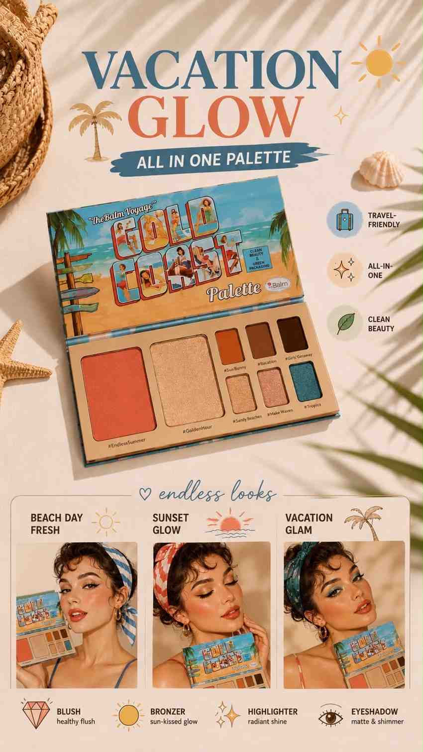 Your Vacation Glow, All in One Palette